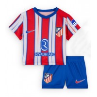 Dětský fotbalový dres Atletico Madrid 2024-25 Domácí Krátký Rukáv (+ trenýrky)